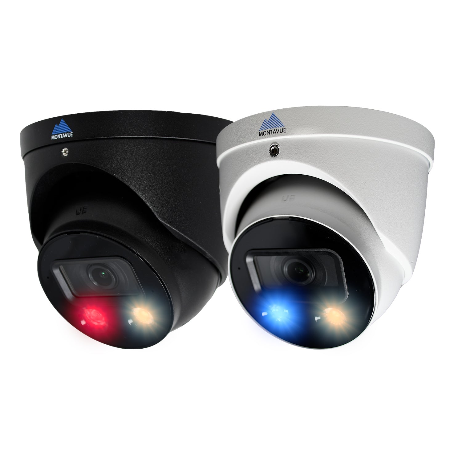 MTT8106-AISMD-DI-AD-AP | 8MP 4K Acupick Turret Security Camera with Active Deterrence and SMD 4.0