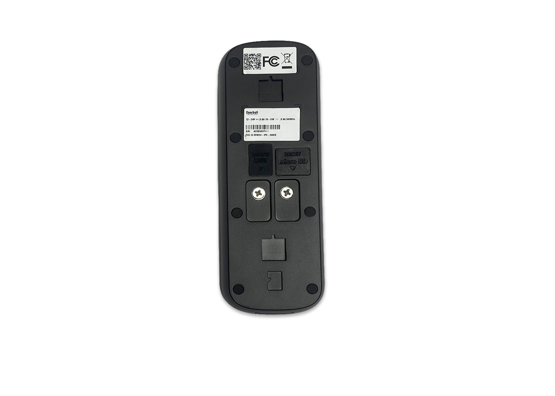 Open Box DH-DB6i | 5MP 2K Black Wi-Fi Doorbell Camera with 2-Way Audio and Human Detection