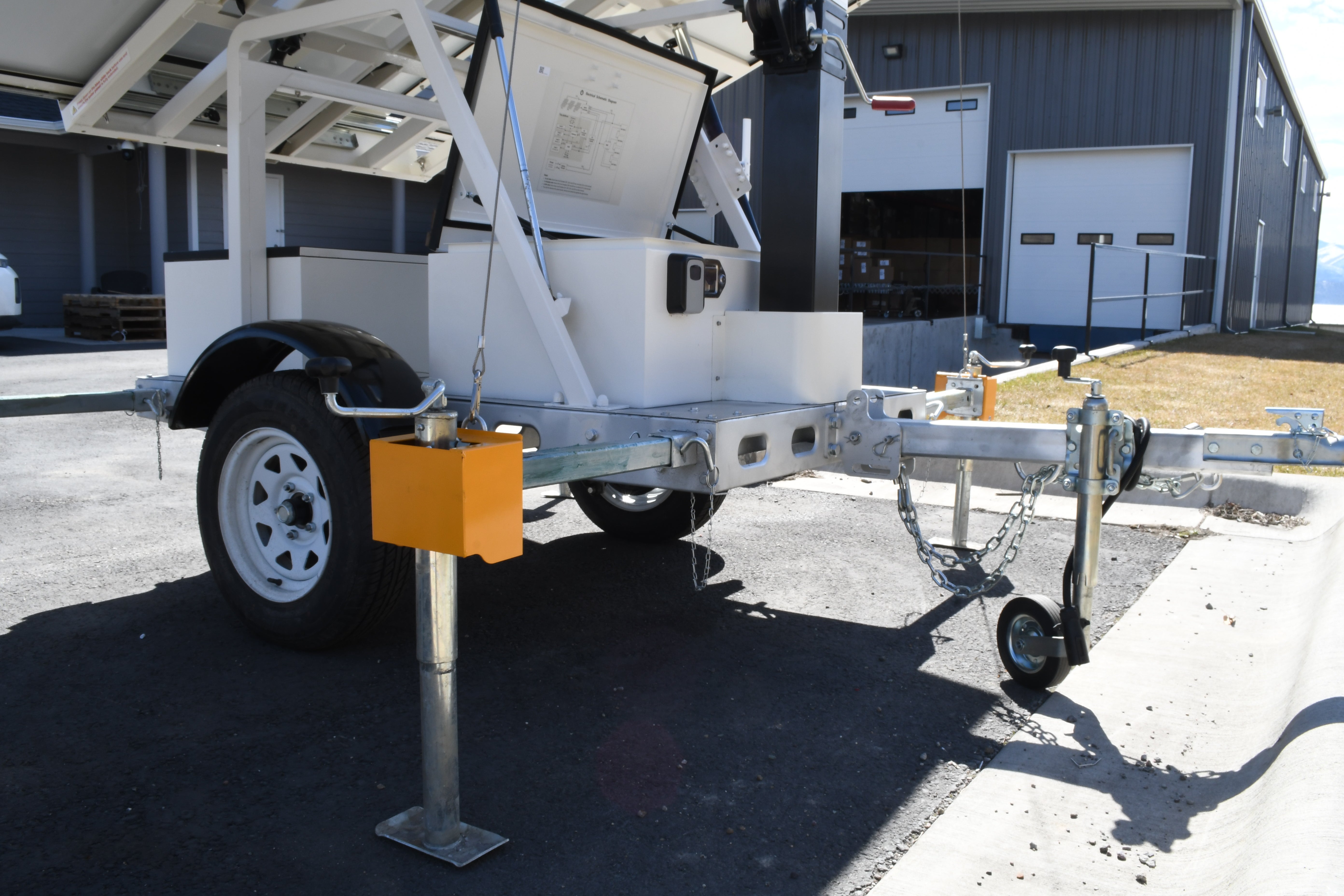 Solar Security Trailer