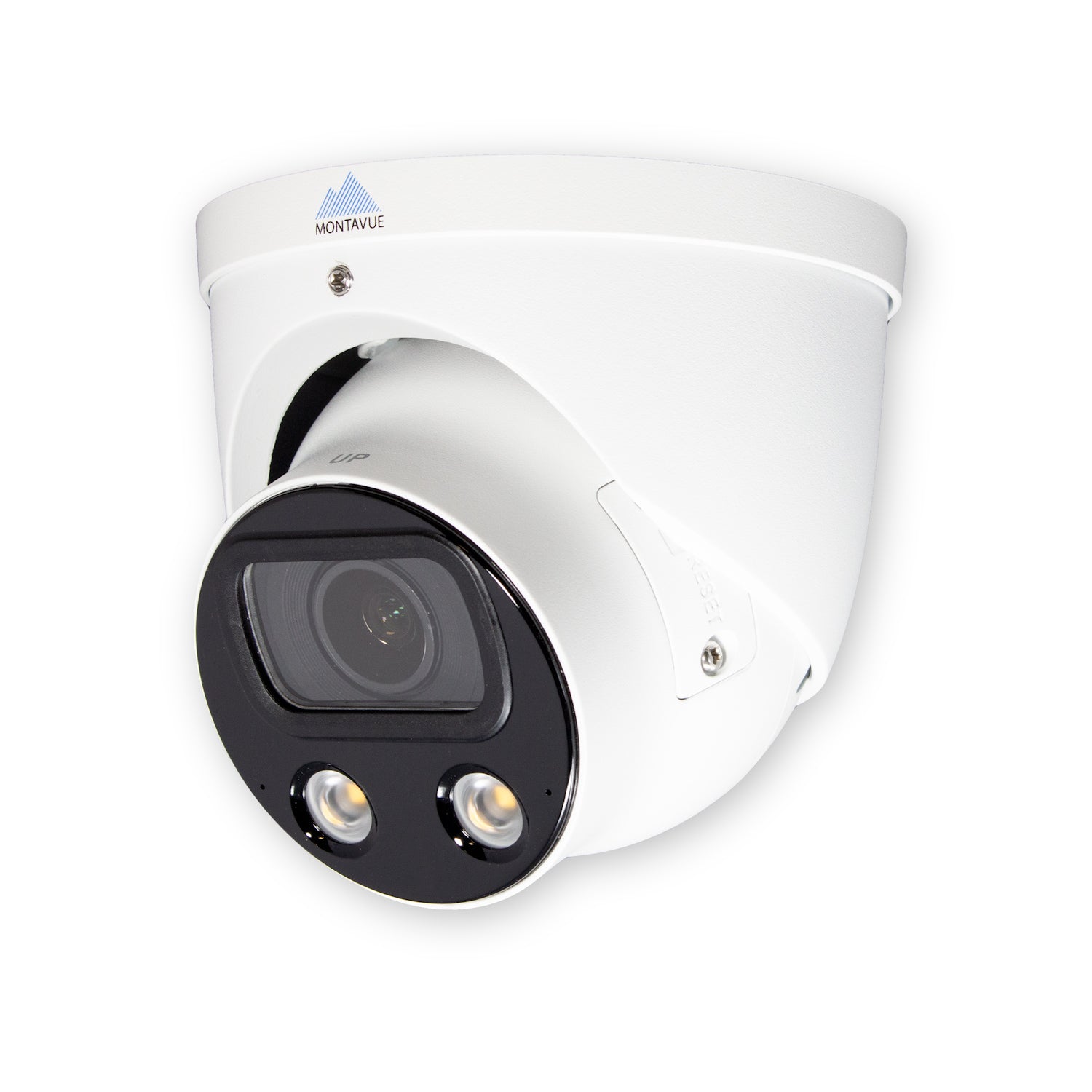 8MP 4K Full-color Fixed-focal Warm LED Eyeball Network Camera - MTT8112-FC-AI-SMD3