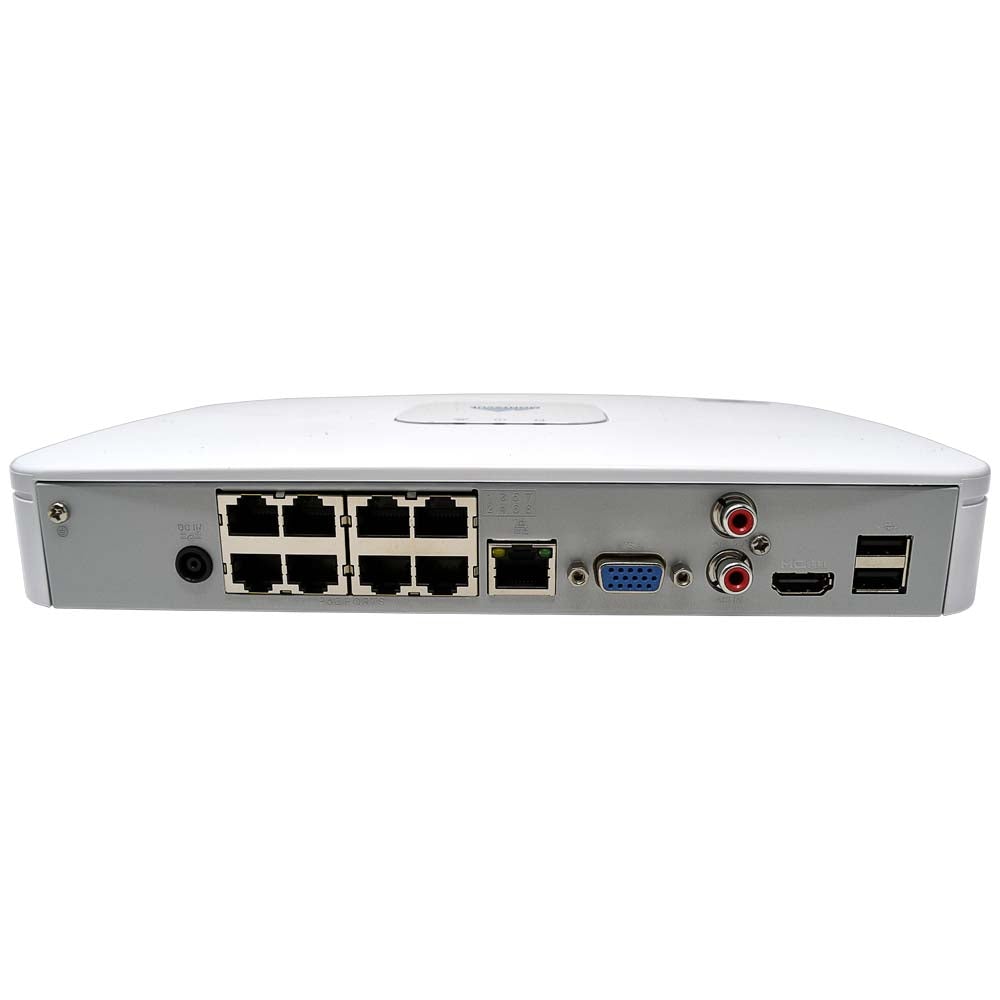 Montavue MNR8082-8 8 Channel 4K 80 Mbps NVR w/ 2TB Hard Drive, 8 PoE Ports, MontavueGO Remote Connectivity,  10TB HDD Capacity - Montavue