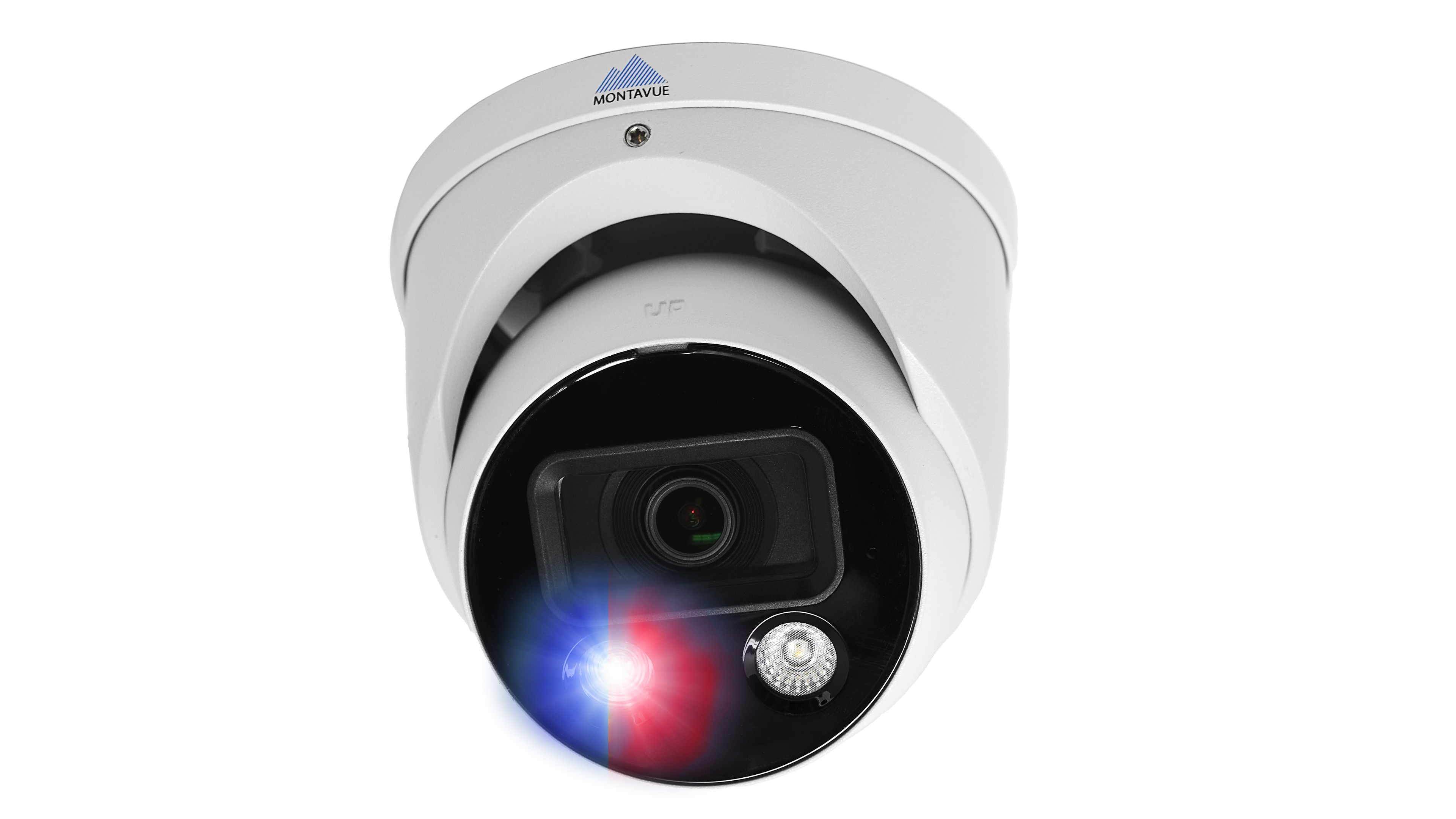 MTT8106-AISMD-DI-AD-AP | 8MP 4K Acupick Turret Security Camera with Active Deterrence and SMD 4.0