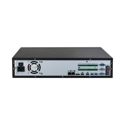 MNR5864-AI | 64 Channel 4K H.265+ Pro-AI NVR with 160TB (8x20TB) HDD Max Internal Capacity, eSATA Expandable - HDDs Not Included